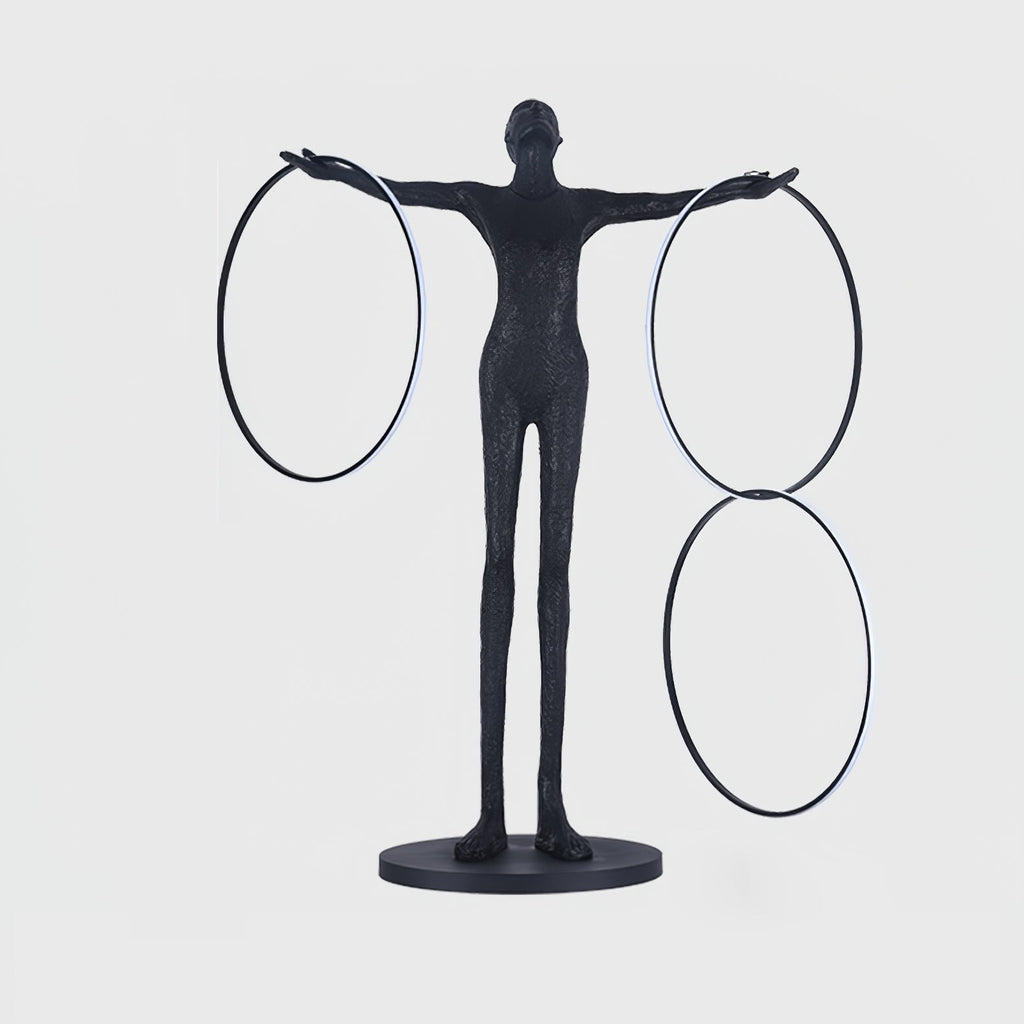 Trinity Life Sculpture Tall Floor Light, Floor Lamp, detail 16
