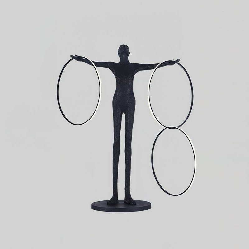 Trinity Life Sculpture Tall Floor Light, Floor Lamp, detail 5