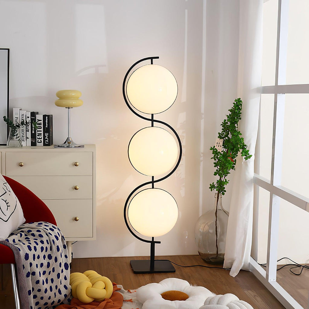 Triple Balls Floor Light, Floor Lamp, detail 2
