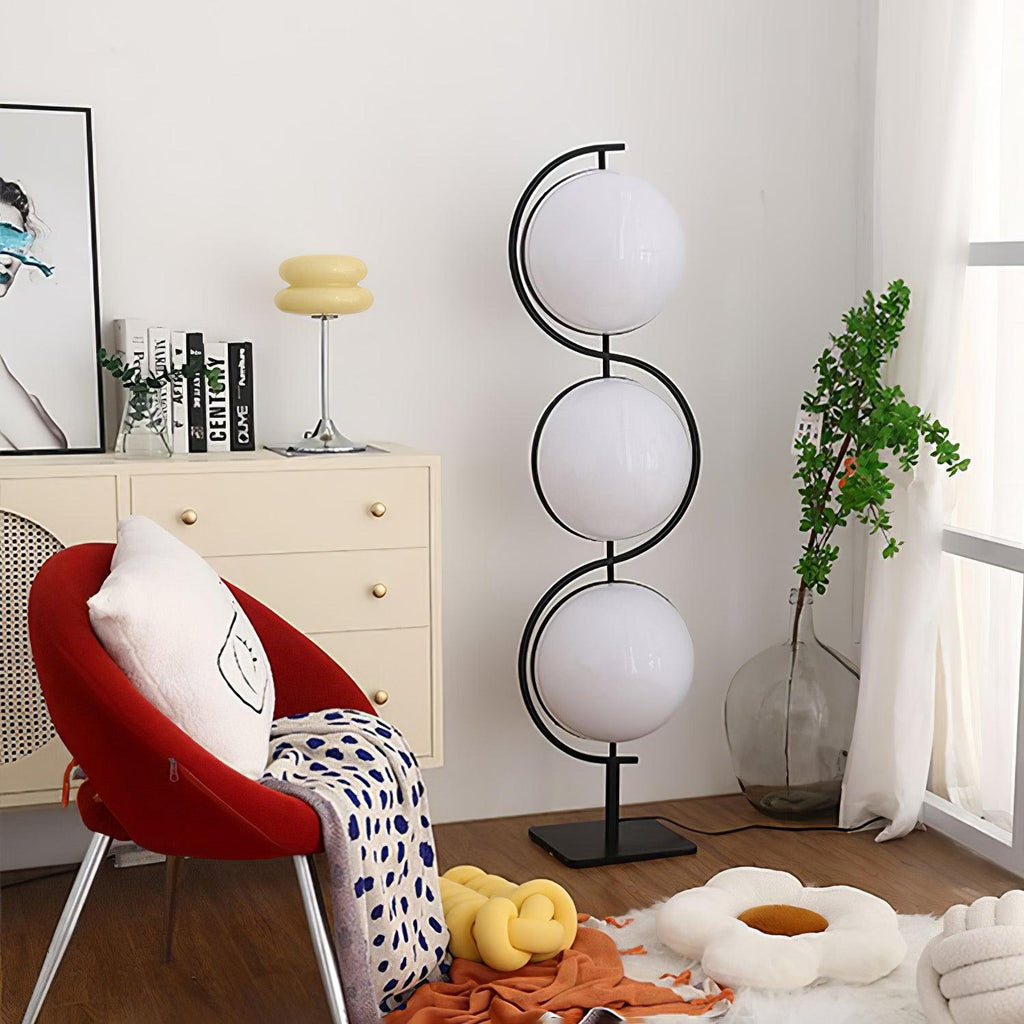 Triple Balls Floor Light, Floor Lamp, detail 4