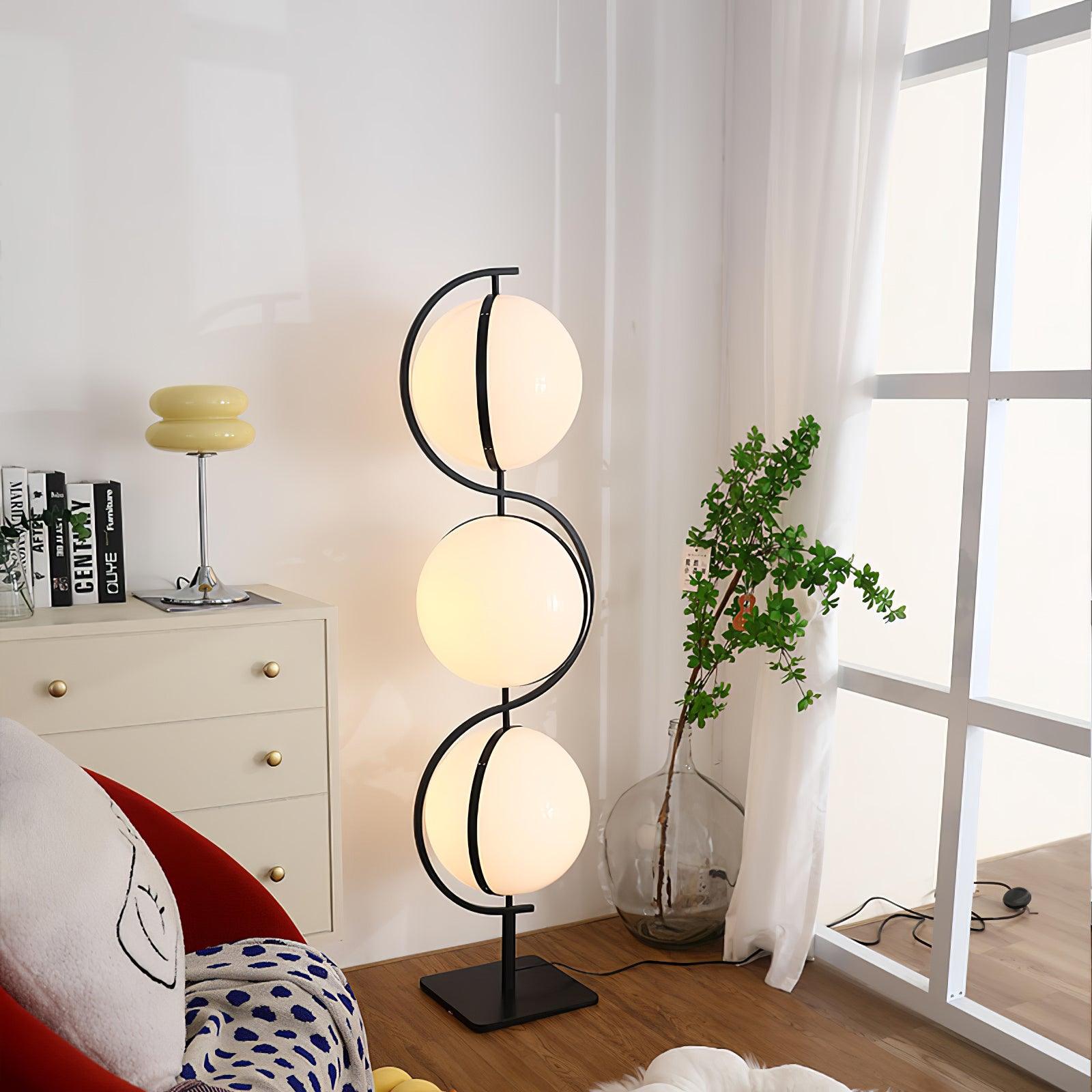 Triple Balls Floor Light, Floor Lamp, detail 3
