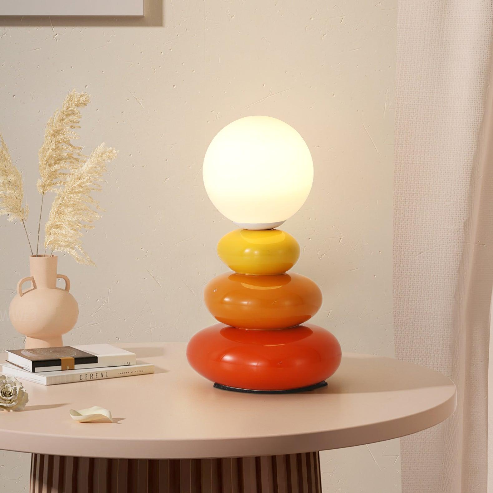 Triple Gourd Table Light, Bedside Table Lamp, detail 2