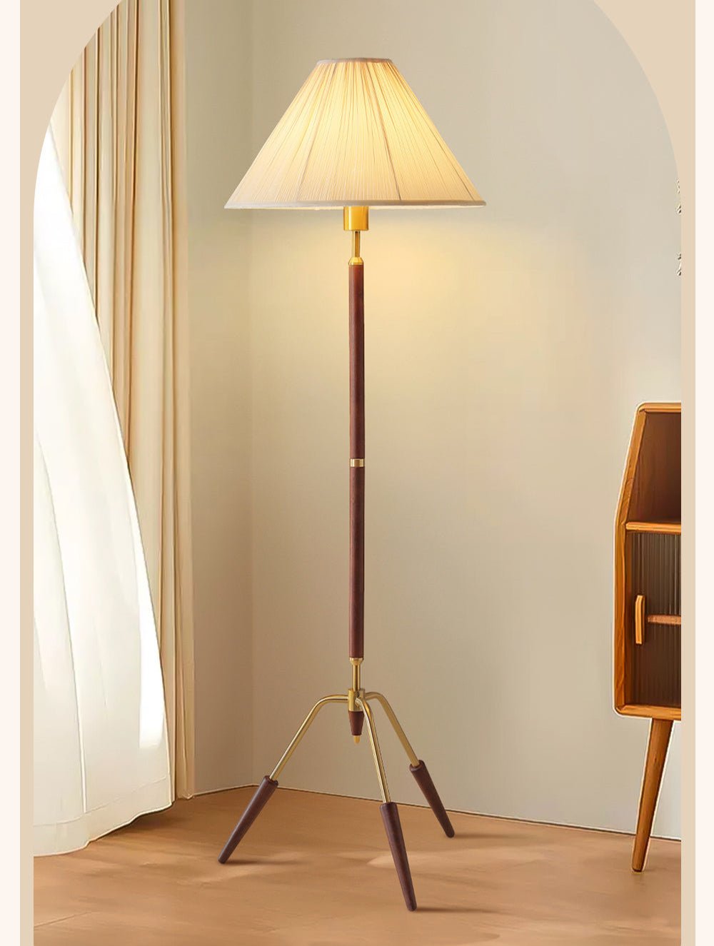 Tripod Base Floor Light, Floor Lamp, detail 5