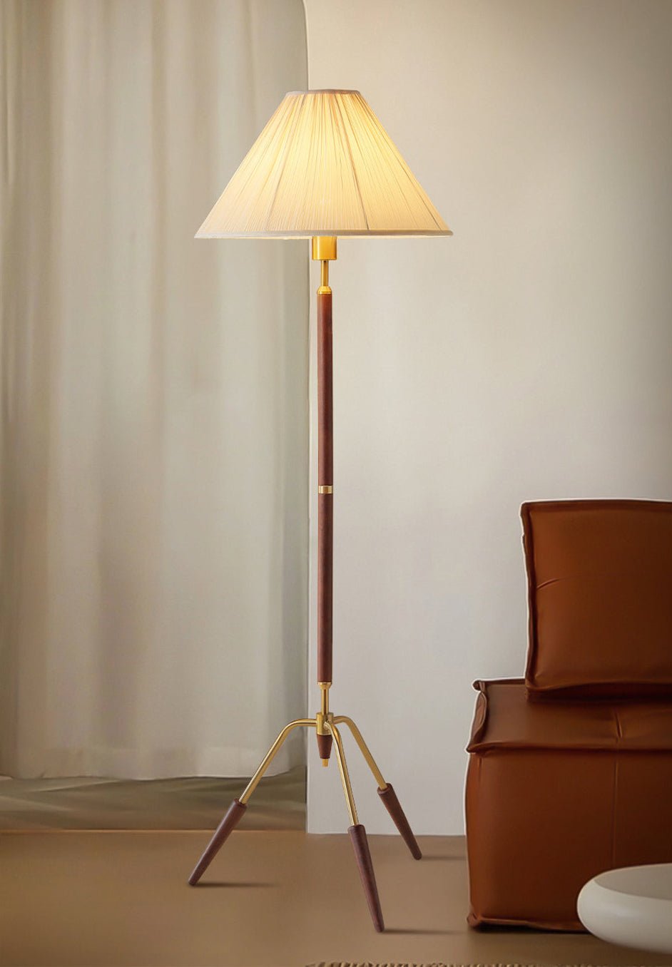 Tripod Base Floor Light, Floor Lamp, detail 9