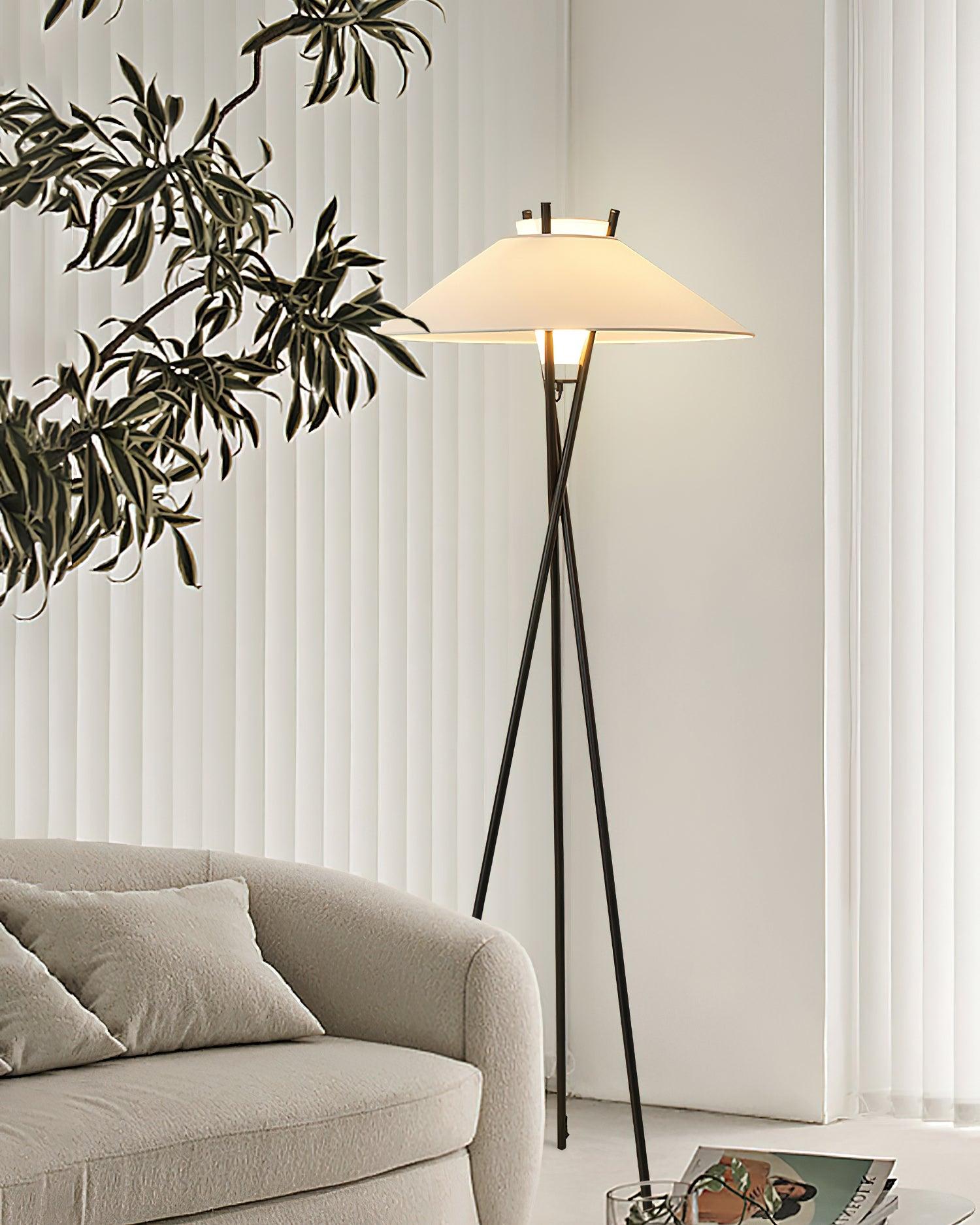 Tripod Cap Floor Light 23.6", Floor Lamp, detail 7