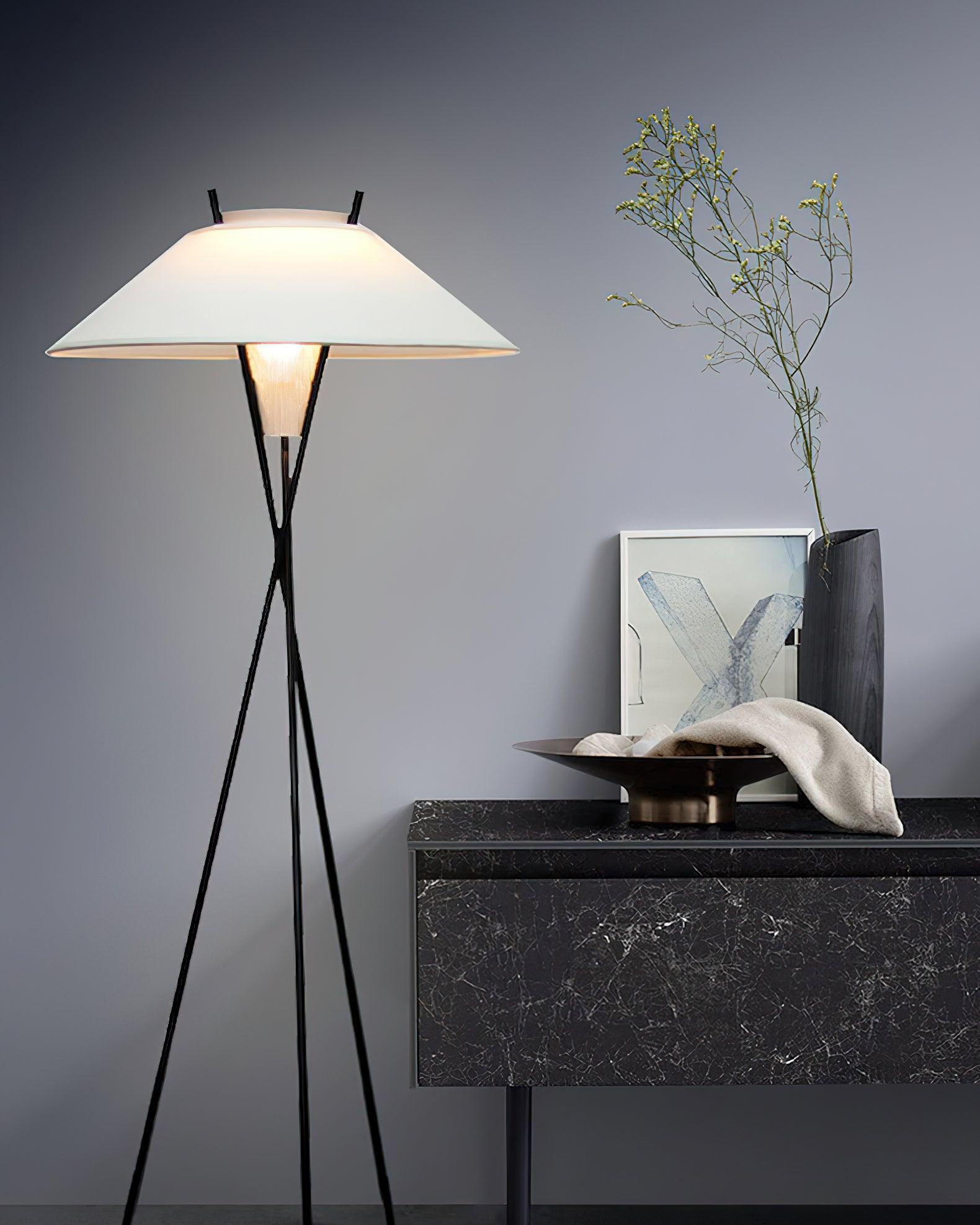 Tripod Cap Floor Light 23.6", Floor Lamp, detail 13