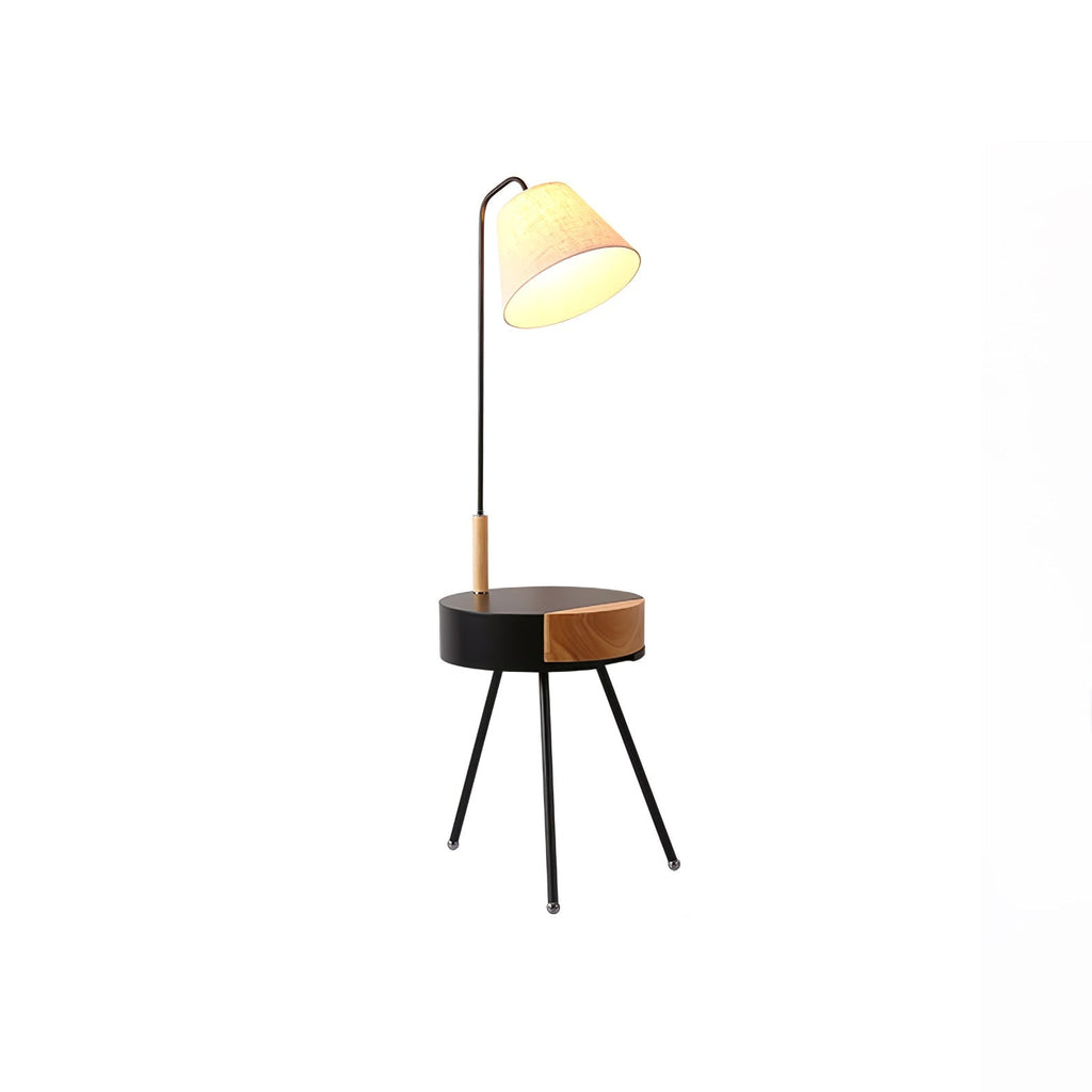 Tripod Fabric Reading Floor Light, Floor Lamp, detail 20