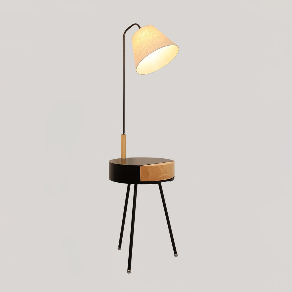 Tripod Fabric Reading Floor Light, Floor Lamp, detail 25