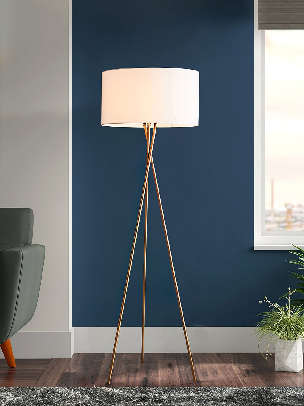 Tripod Grace Floor Light, Floor Lamp, detail 11