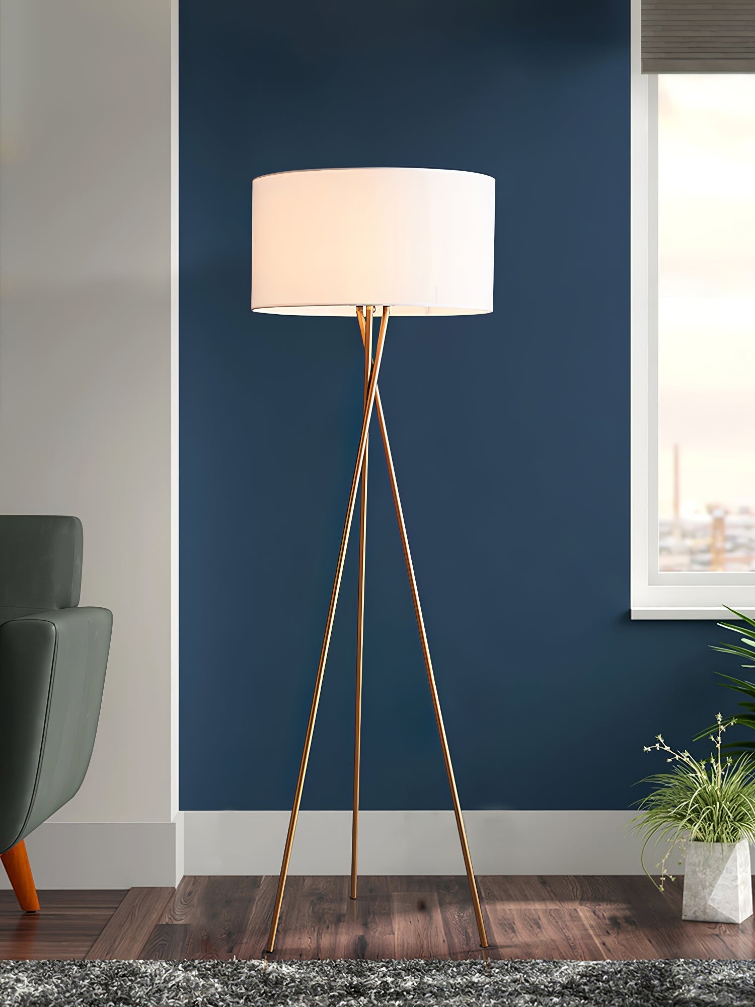 Tripod Grace Floor Light, Floor Lamp, detail 11