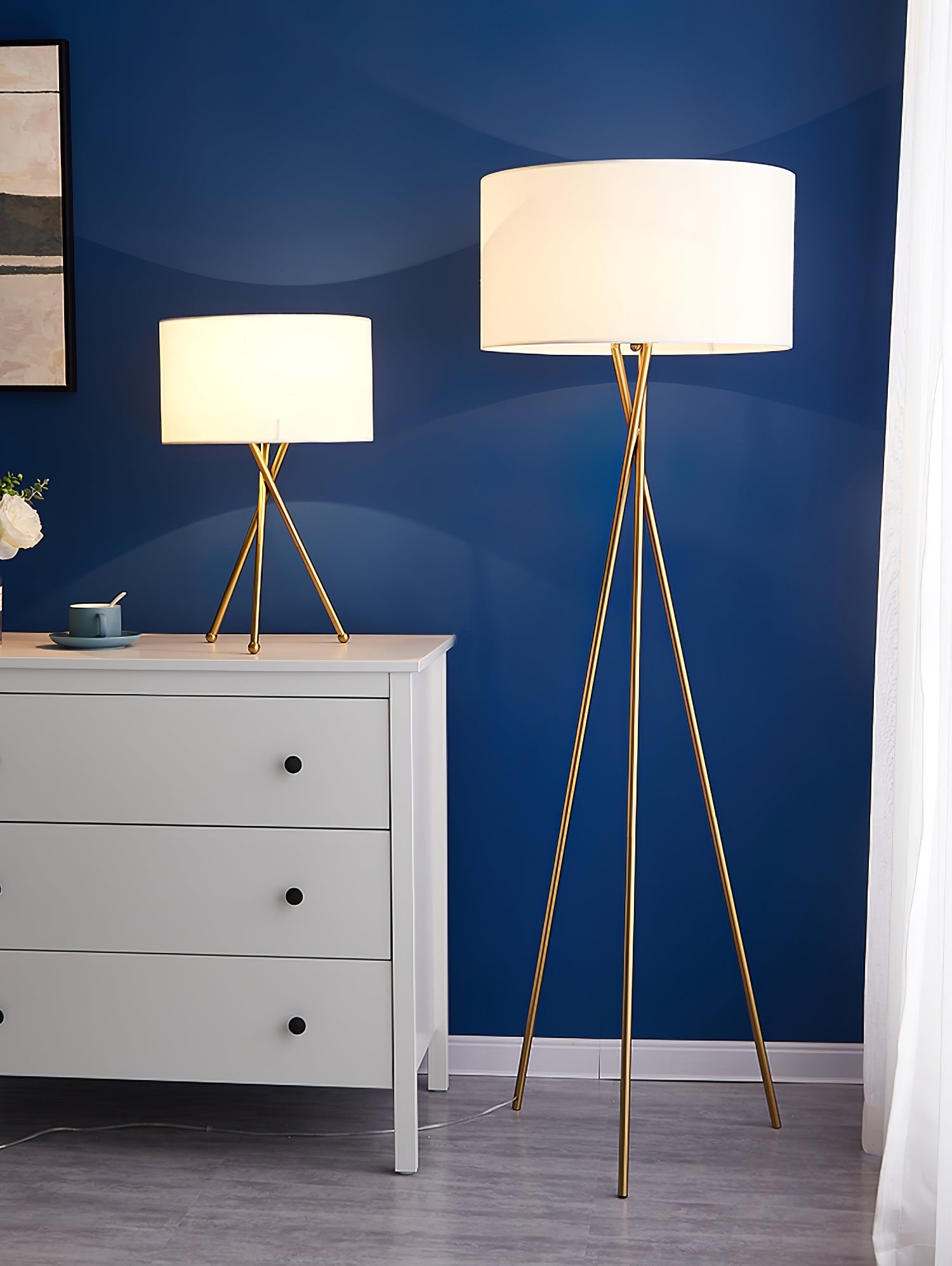 Tripod Grace Floor Light, Floor Lamp, detail 12