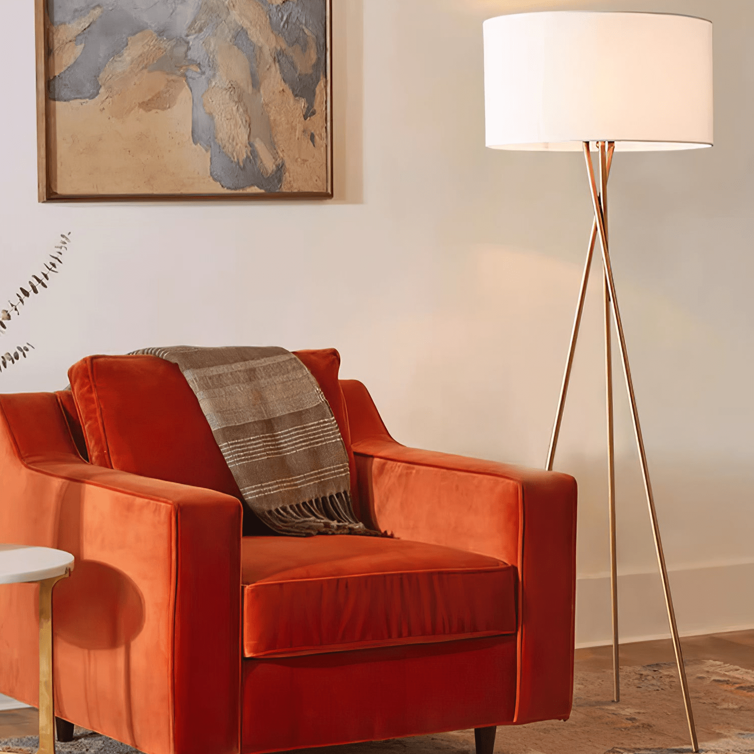 Tripod Grace Floor Light, Floor Lamp, detail 2