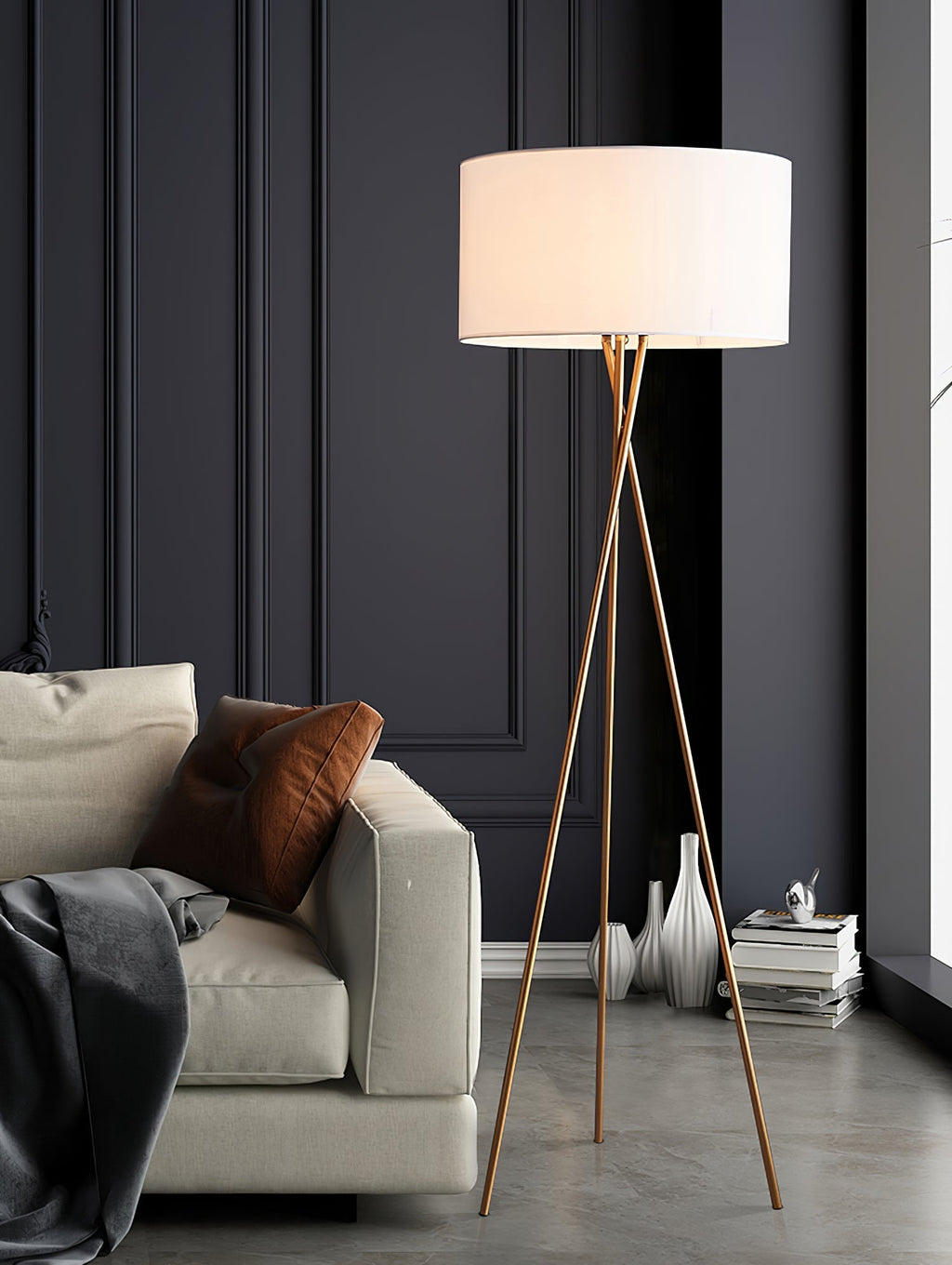 Tripod Grace Floor Light, Floor Lamp, detail 8