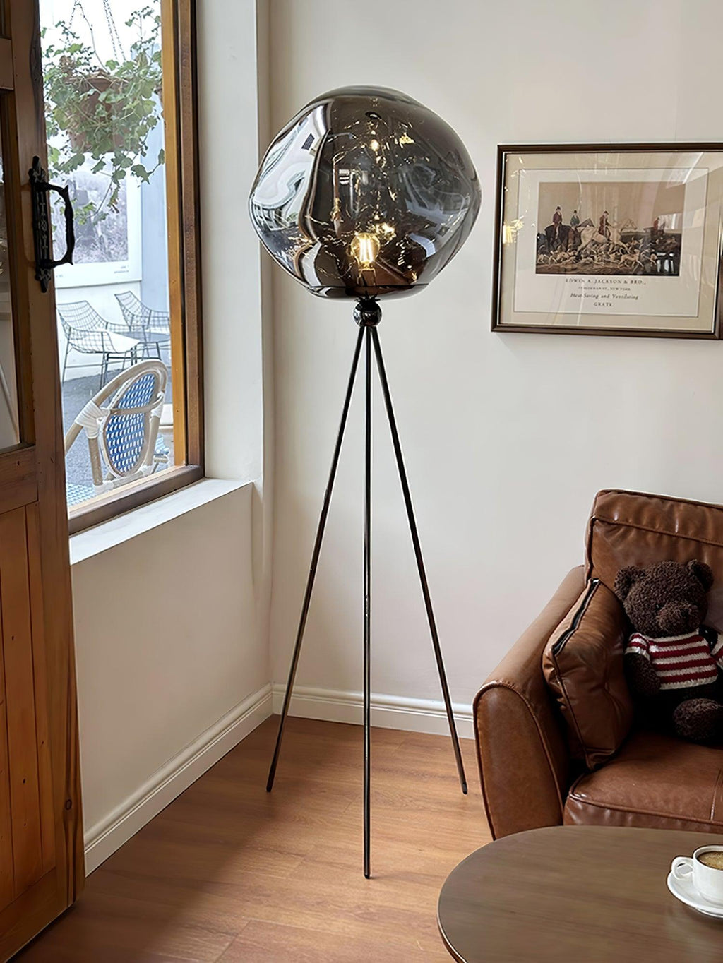 Lava Tripod Rock Floor Light, Floor Lamp, detail 14