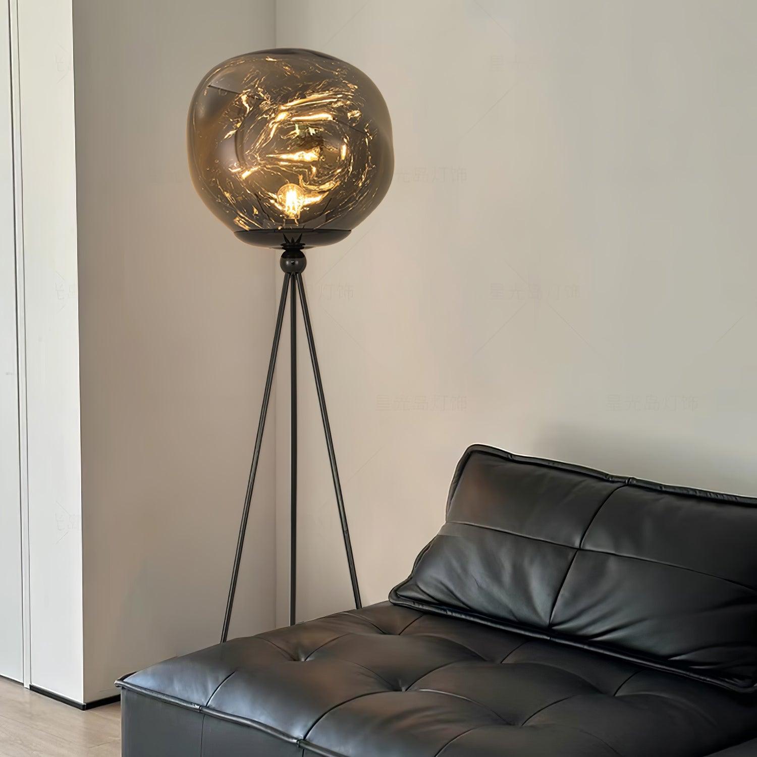 Lava Tripod Rock Floor Light, Floor Lamp, detail 16