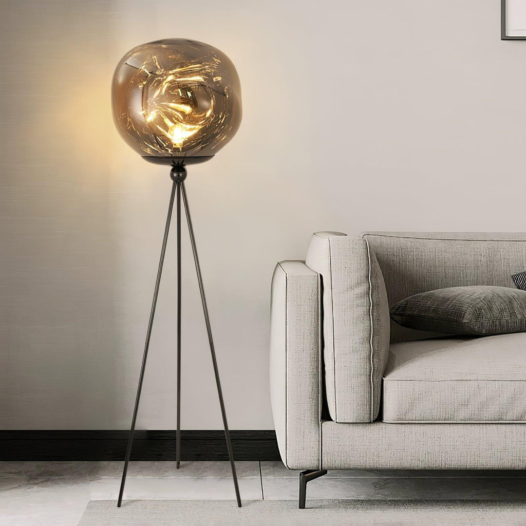 Lava Tripod Rock Floor Light, Floor Lamp, detail 6