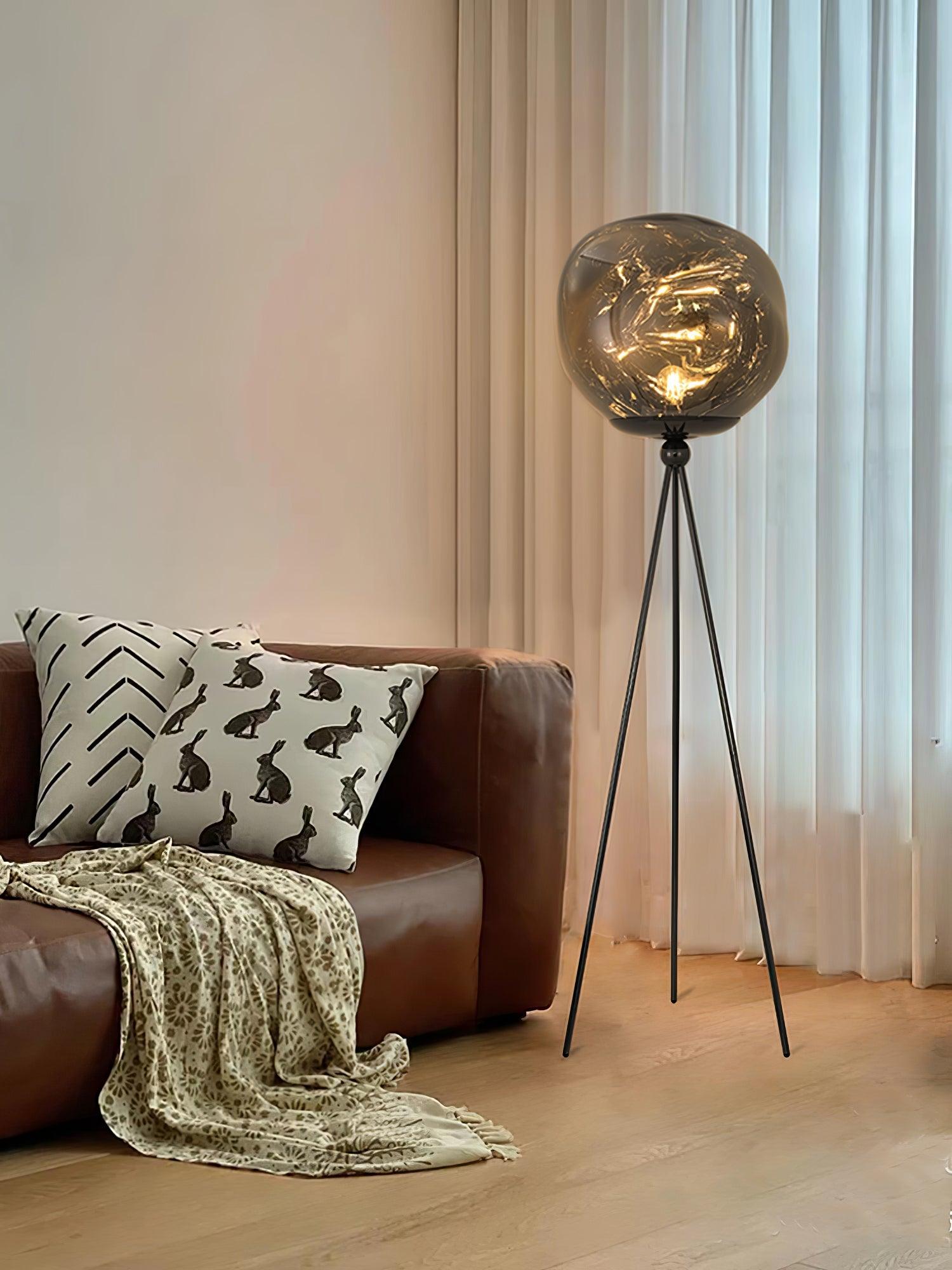Lava Tripod Rock Floor Light, Floor Lamp, detail 9