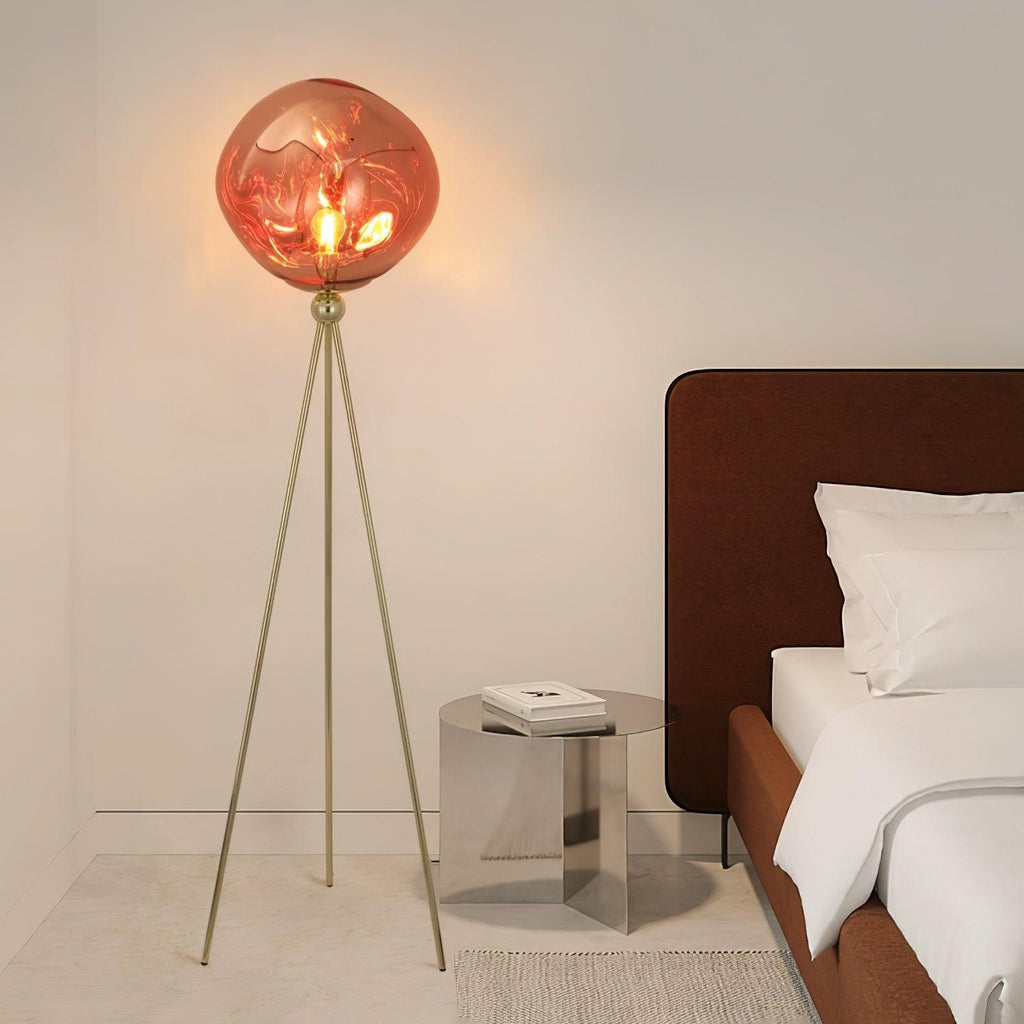 Lava Tripod Rock Floor Light, Floor Lamp, detail 2