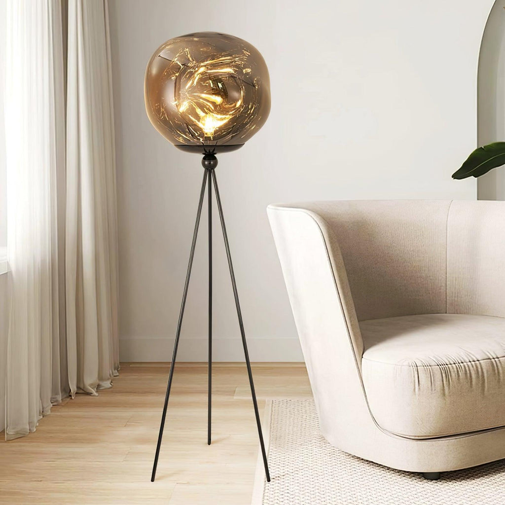 Lava Tripod Rock Floor Light, Floor Lamp, detail 3