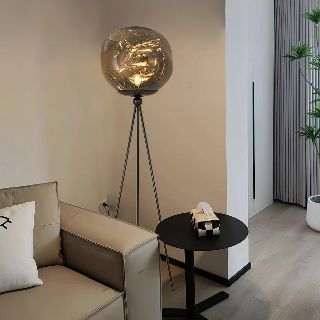 Lava Tripod Rock Floor Light, Floor Lamp, detail 8