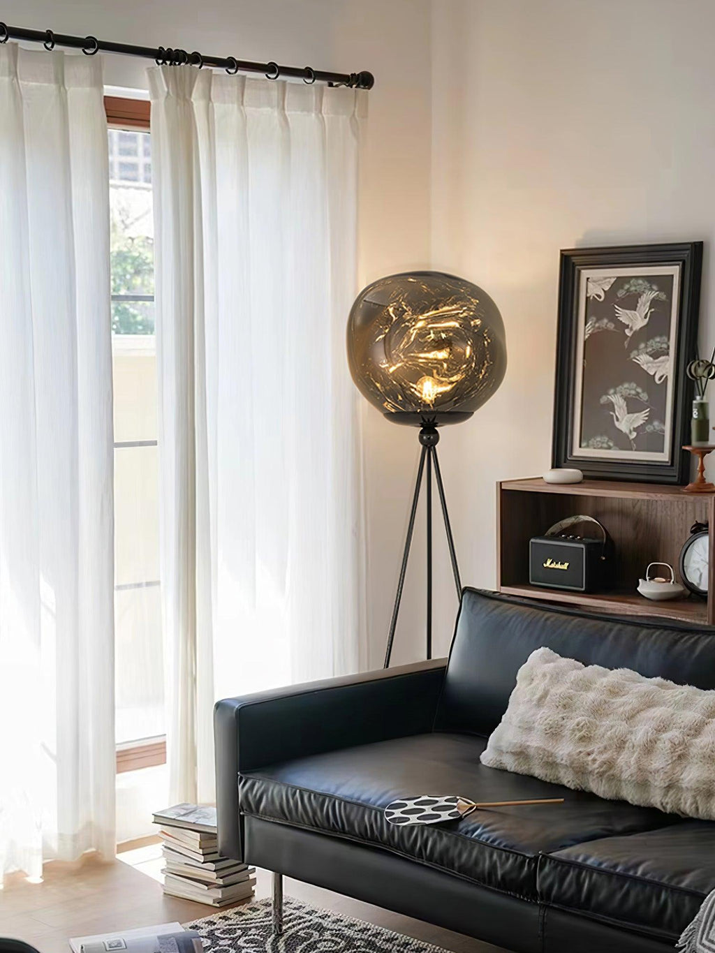 Lava Tripod Rock Floor Light, Floor Lamp, detail 11