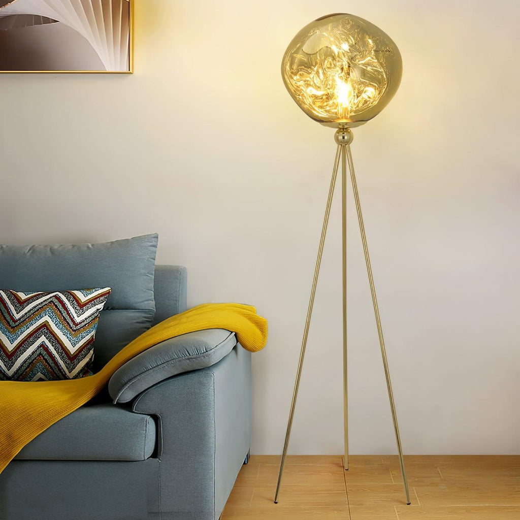 Lava Tripod Rock Floor Light, Floor Lamp, detail 4