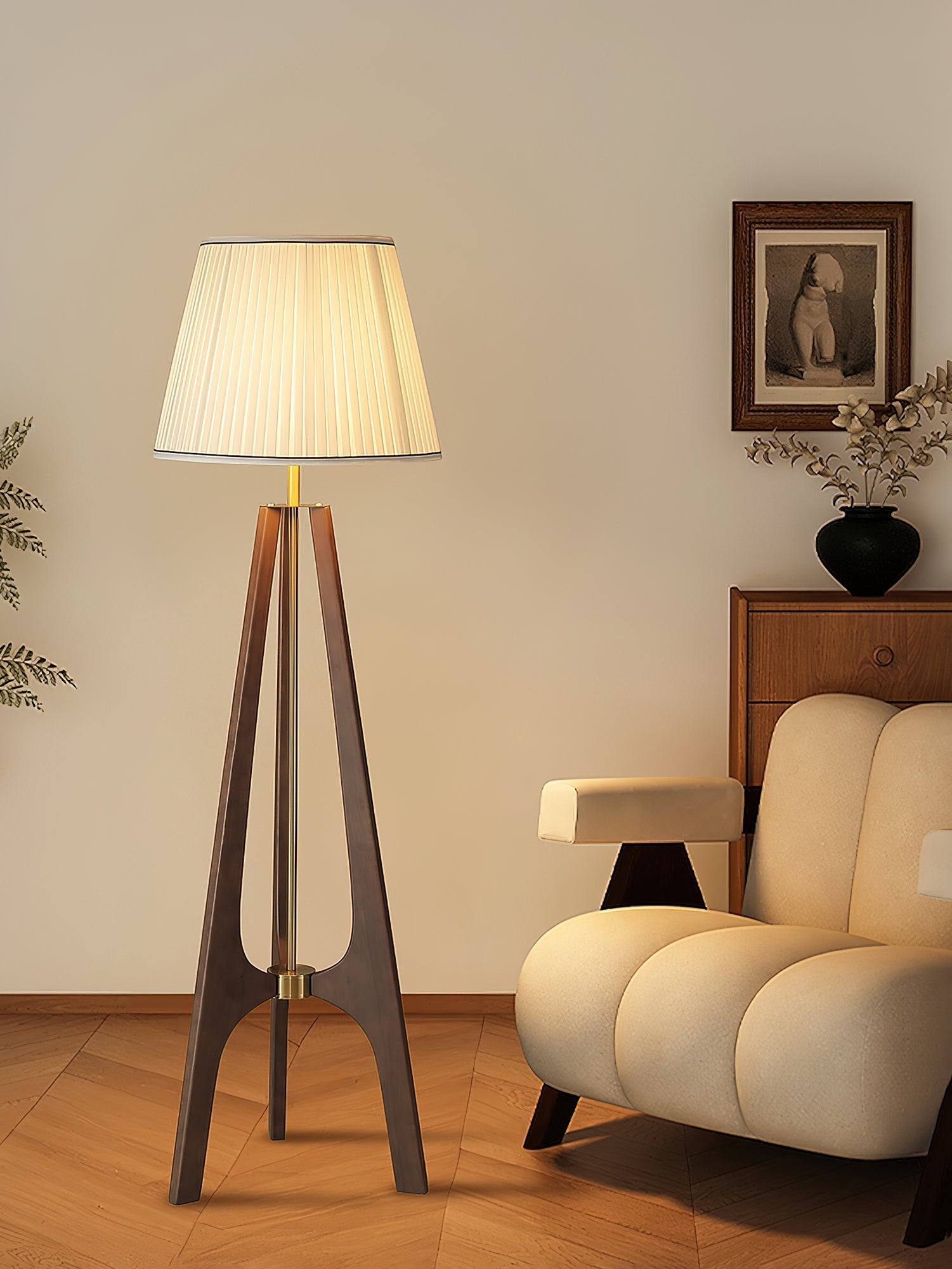 Trivelle Tripod Floor Light, Floor Lamp, detail 6
