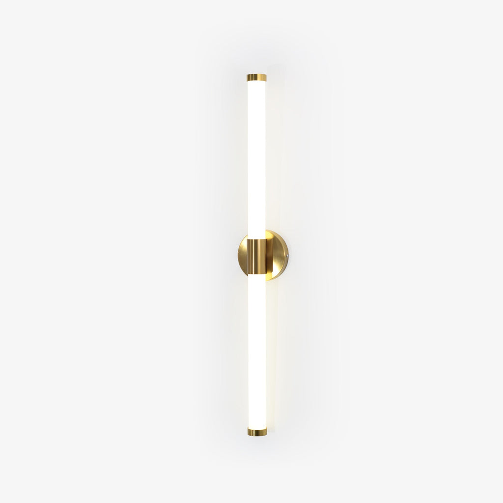 Tubo Linear LED Wall Light Wall Light, Hardwired Wall Sconce, Metal, Φ 4.7″ x H 39.4″
