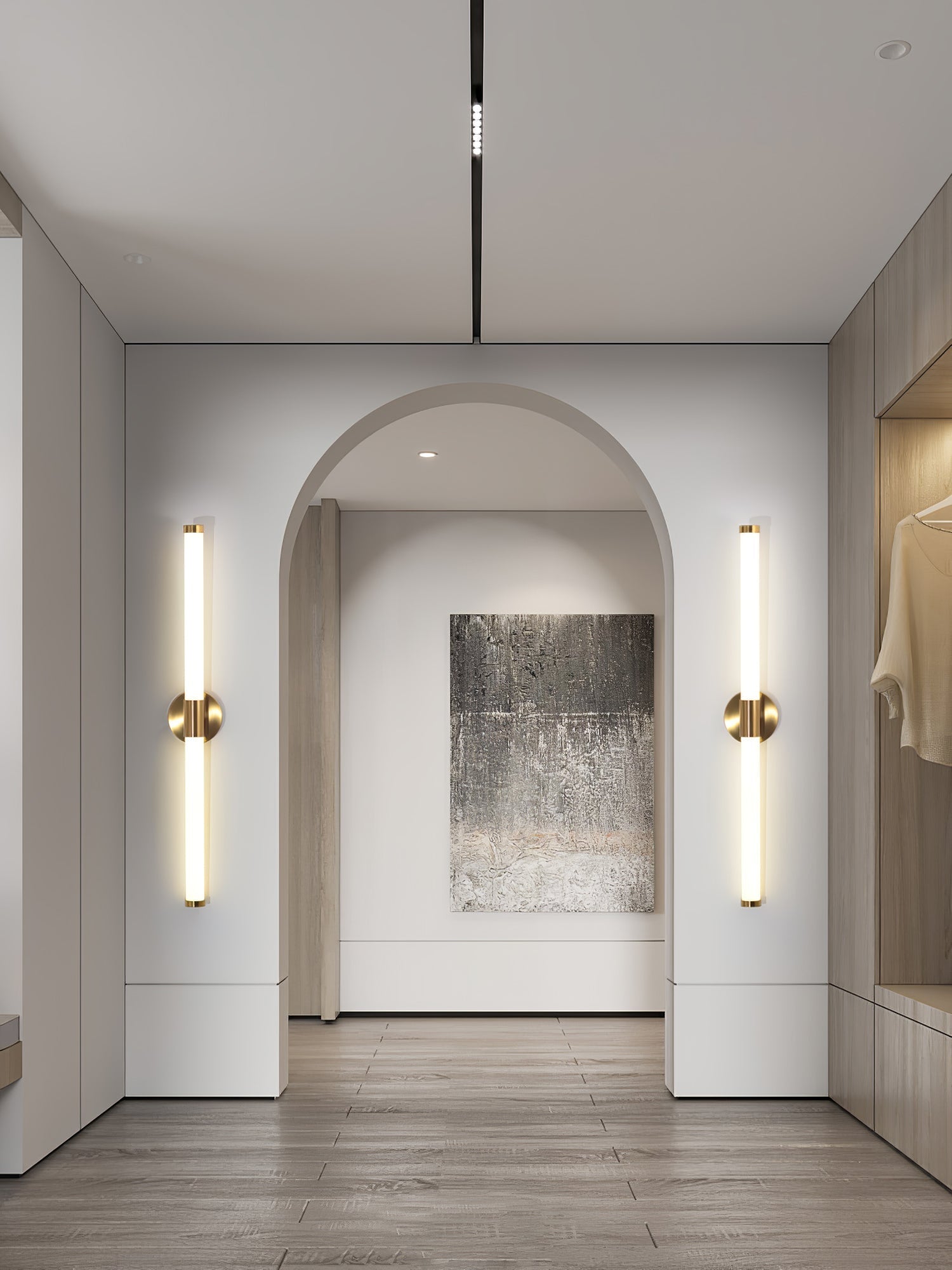Tubo Linear LED Wall Light Wall Light, Hardwired Wall Sconce, detail 11