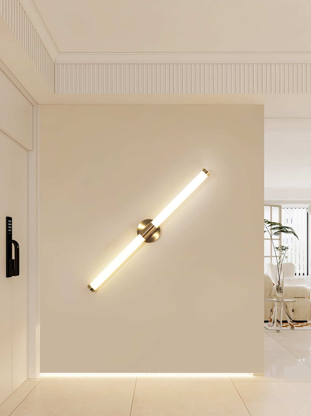 Tubo Linear LED Wall Light Wall Light, Hardwired Wall Sconce, detail 16
