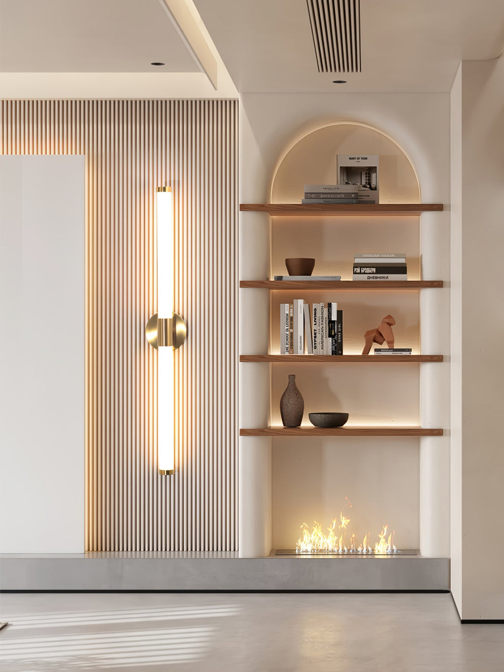 Tubo Linear LED Wall Light Wall Light, Hardwired Wall Sconce, detail 17