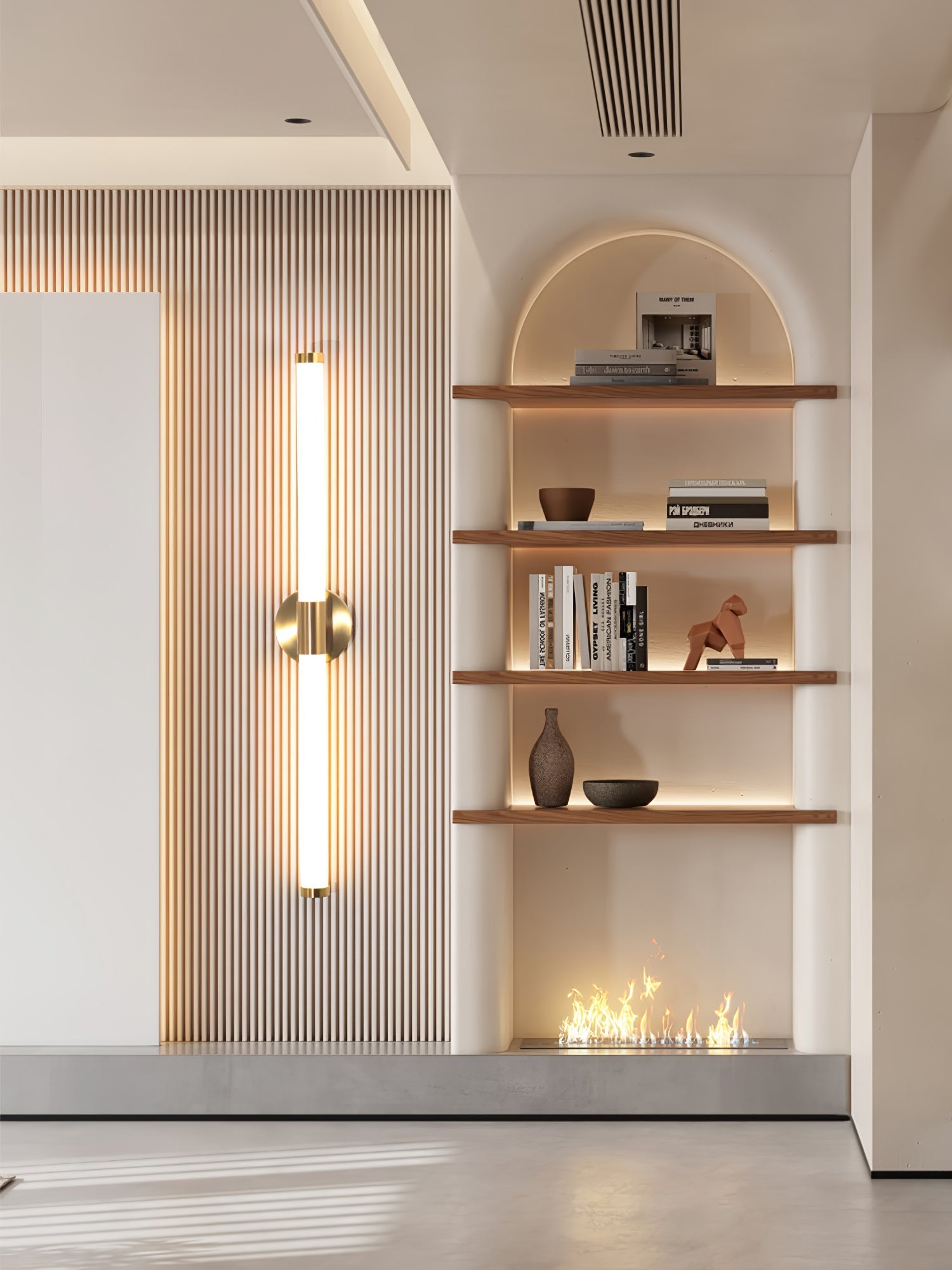 Tubo Linear LED Wall Light Wall Light, Hardwired Wall Sconce, detail 17