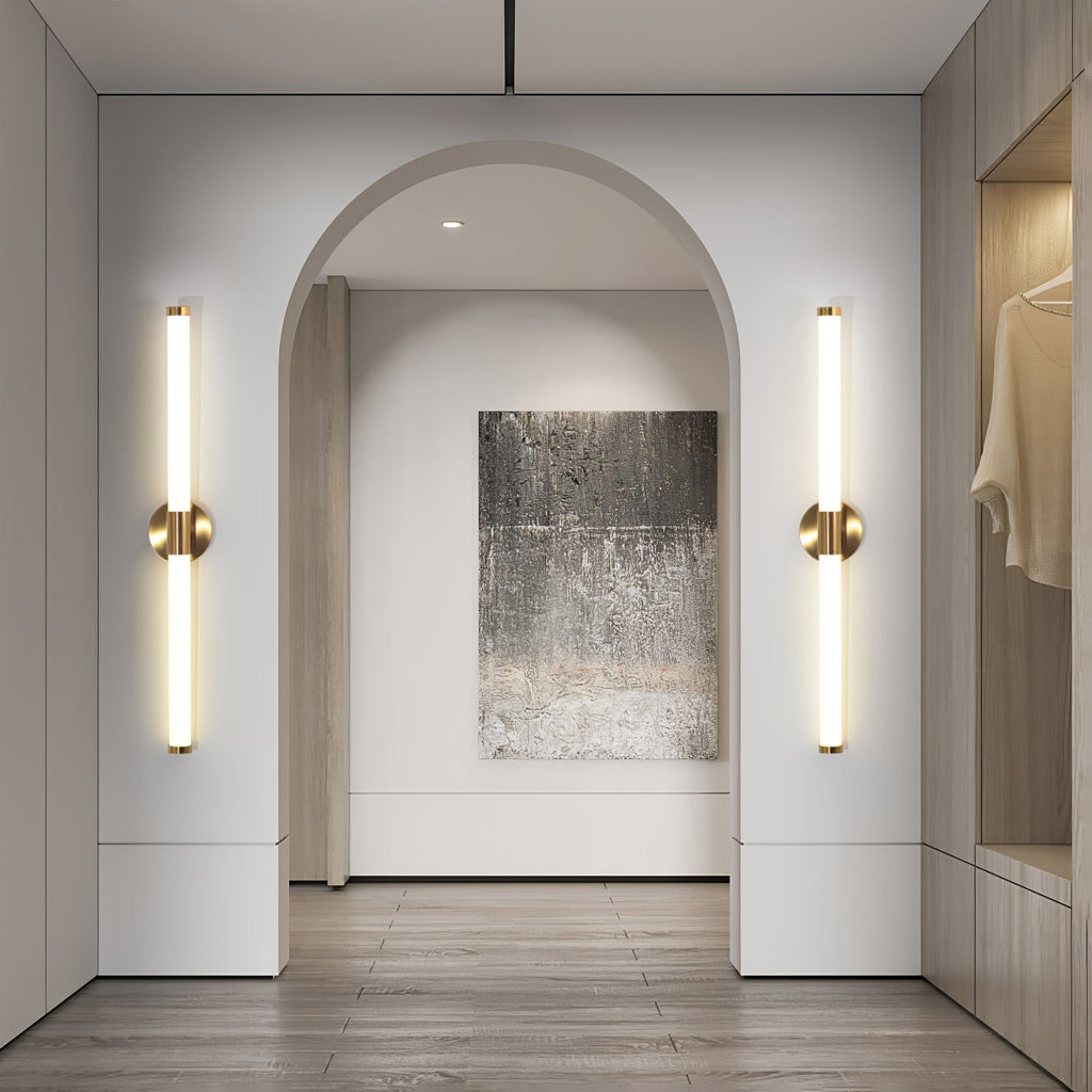 Tubo Linear LED Wall Light Wall Light, Hardwired Wall Sconce, detail 2