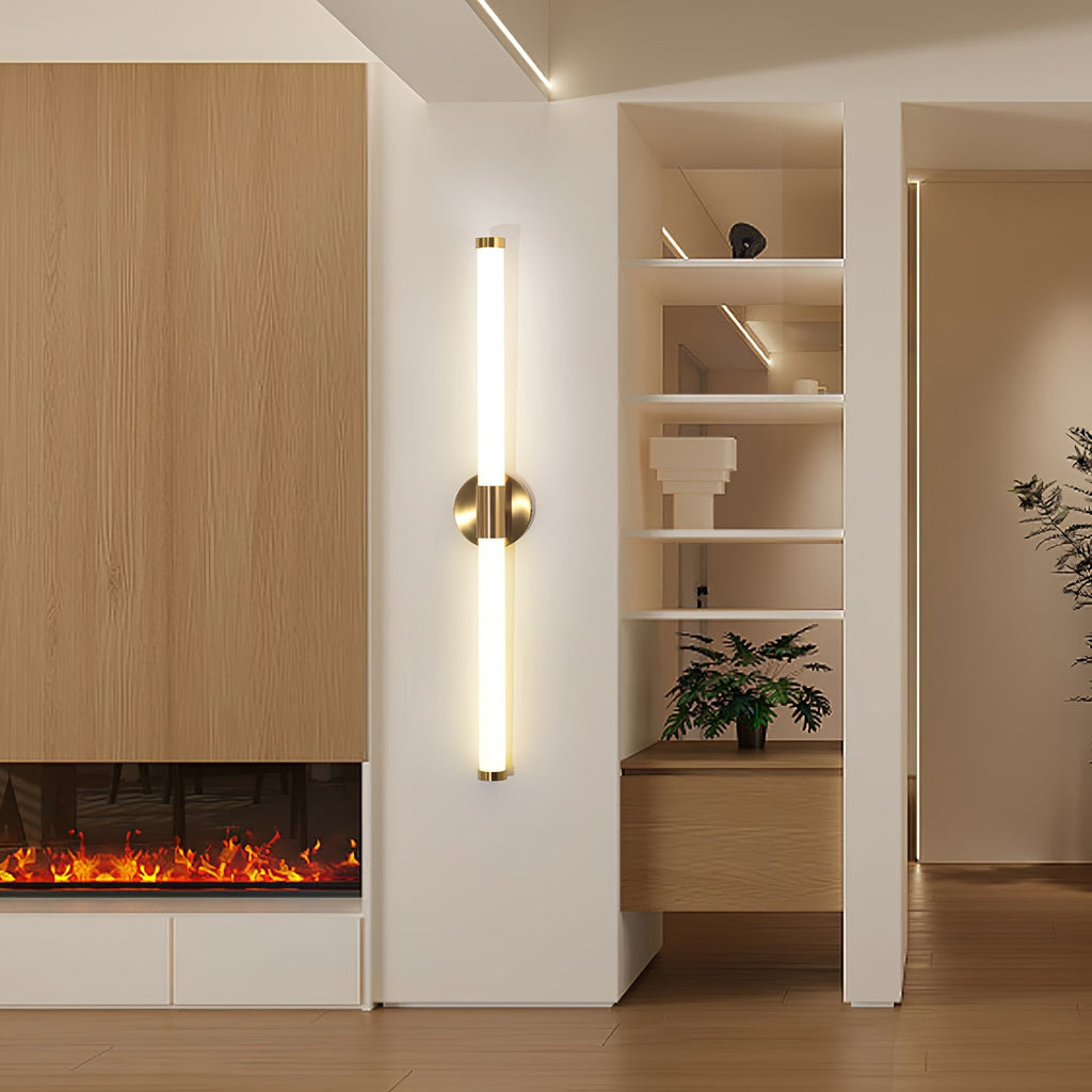Tubo Linear LED Wall Light Wall Light, Hardwired Wall Sconce, detail 3