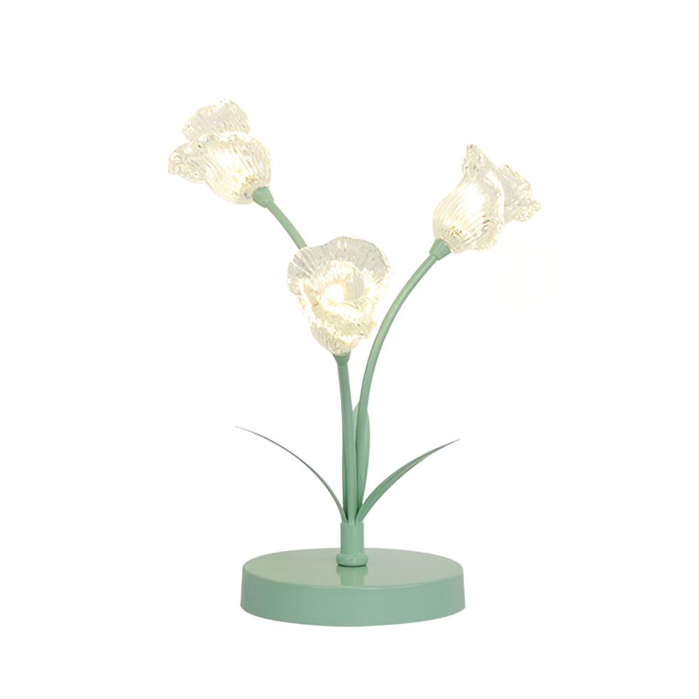 Tulip Flower Table Light, Bedside Table Lamp, detail 9