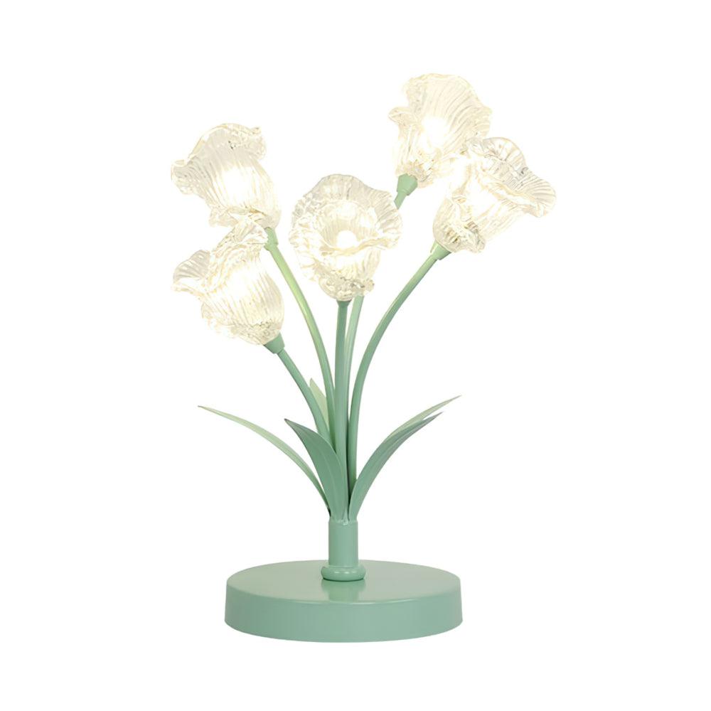Tulip Flower Table Light, Bedside Table Lamp, detail 10