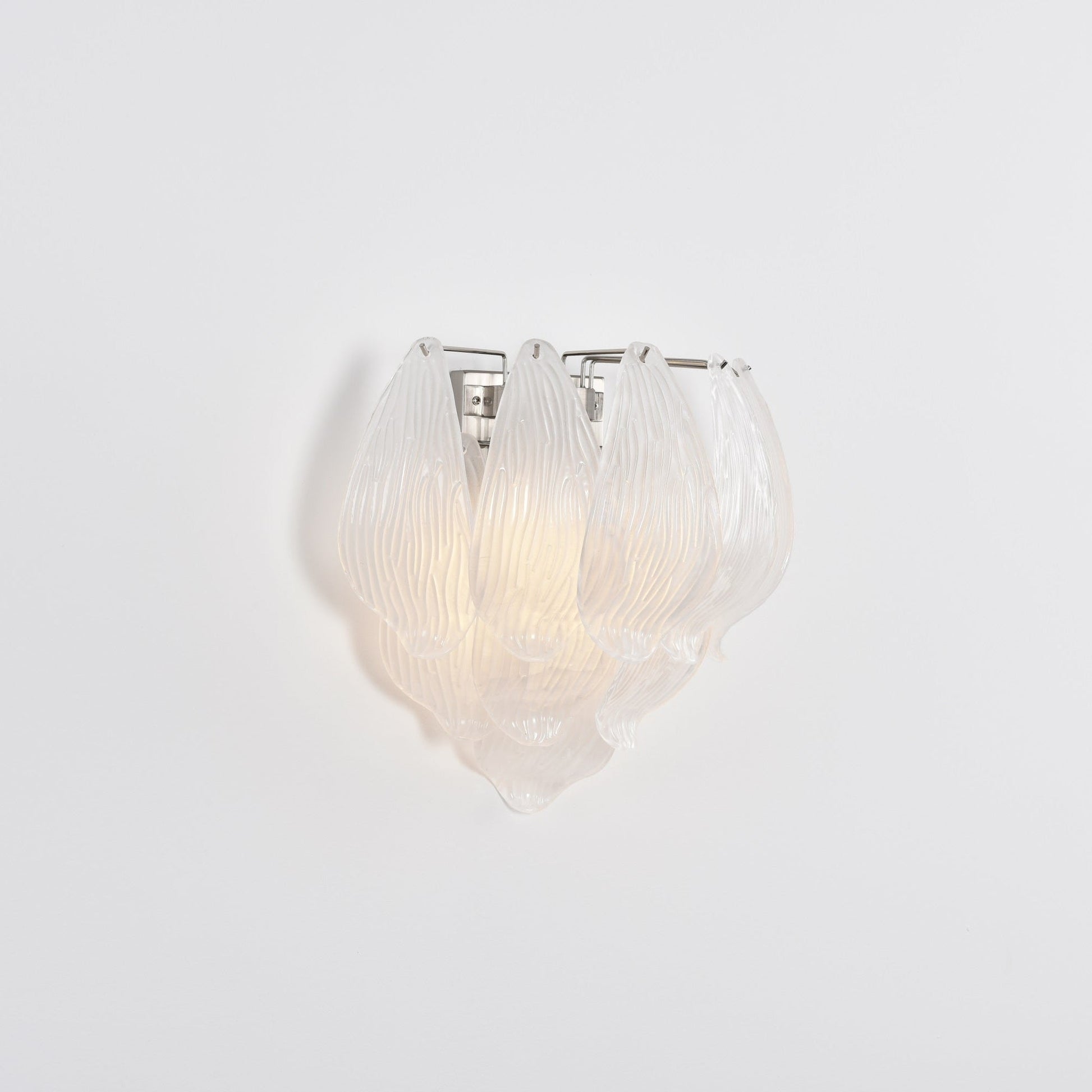 Tuliva Murano Wall Light, Hardwired Wall Sconce, detail 23