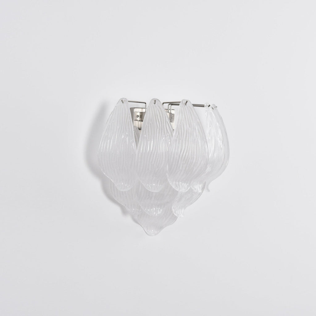 Tuliva Murano Wall Light, Hardwired Wall Sconce, detail 24