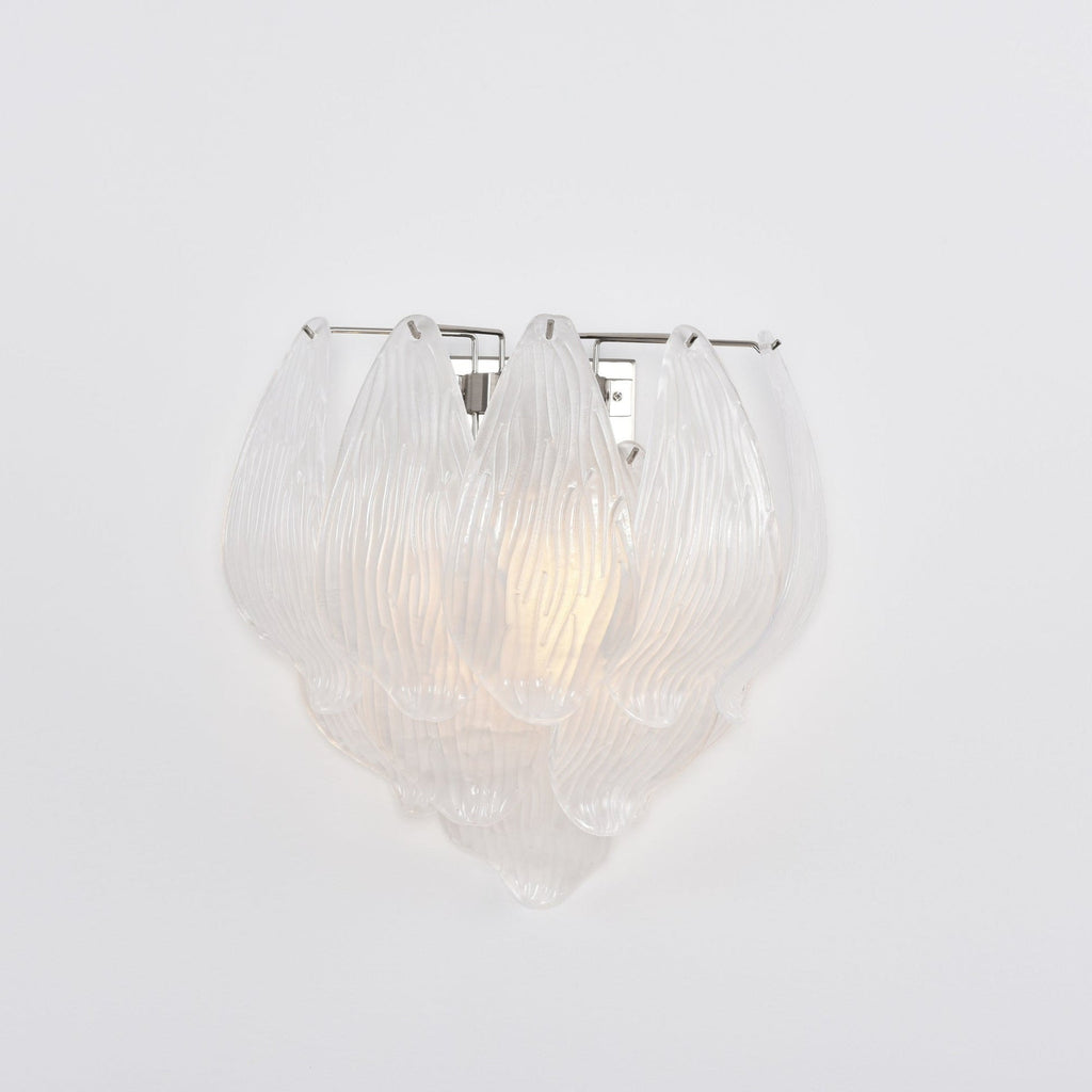 Tuliva Murano Wall Light, Hardwired Wall Sconce, detail 15