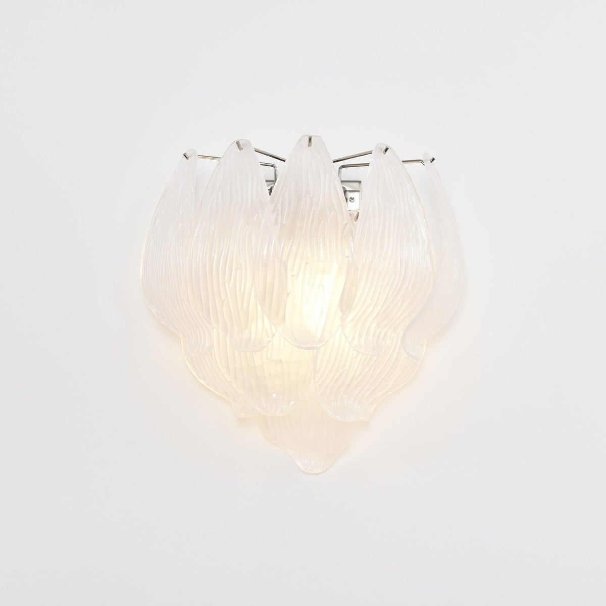 Tuliva Murano Wall Light, Hardwired Wall Sconce, detail 16