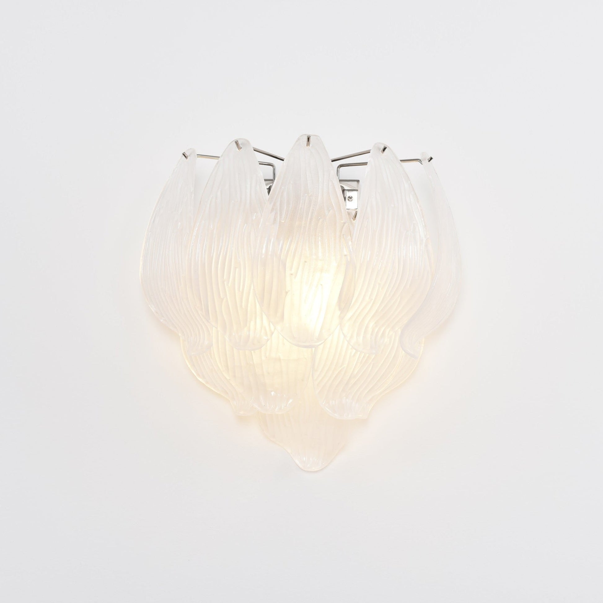 Tuliva Murano Wall Light, Hardwired Wall Sconce, detail 16
