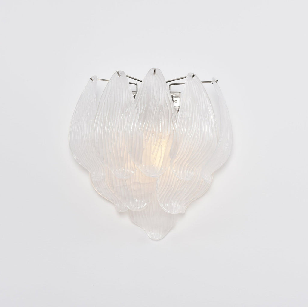 Tuliva Murano Wall Light, Hardwired Wall Sconce, detail 17