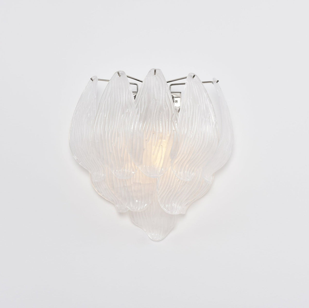 Tuliva Murano Wall Light, Hardwired Wall Sconce, detail 17