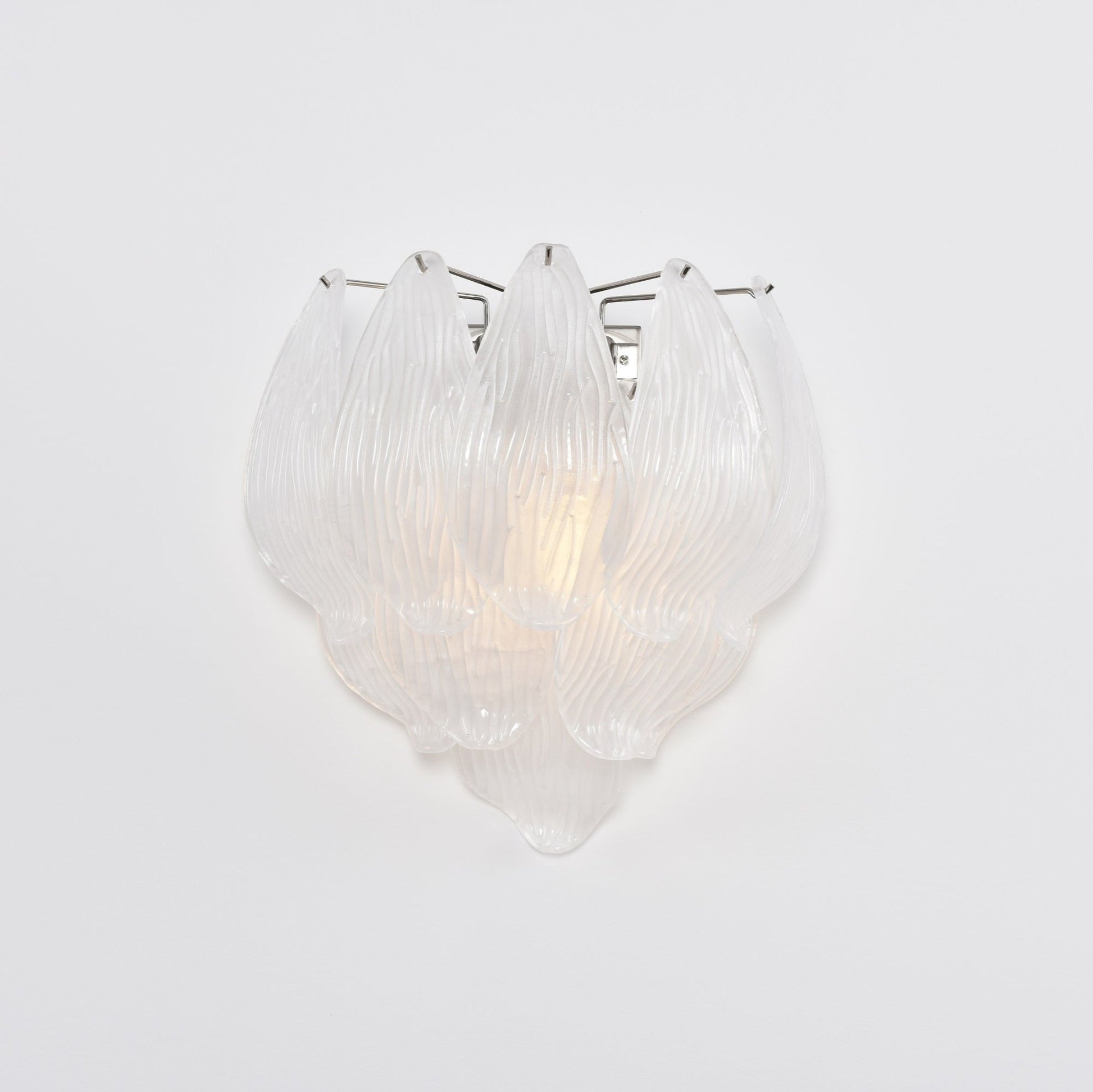 Tuliva Murano Wall Light, Hardwired Wall Sconce, detail 17