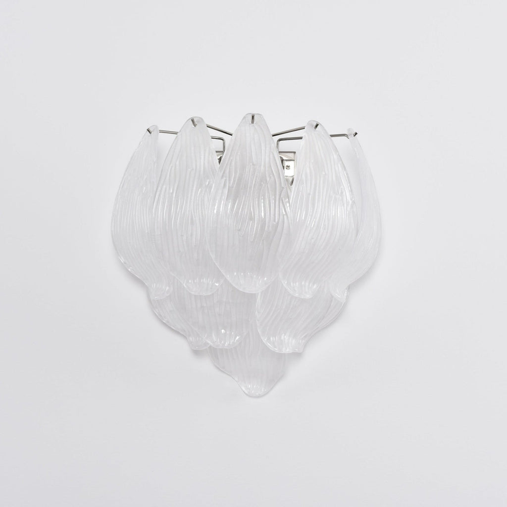 Tuliva Murano Wall Light, Hardwired Wall Sconce, detail 18