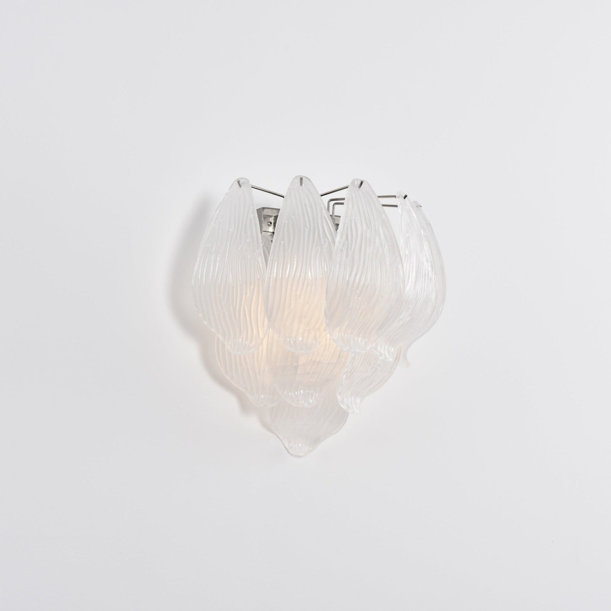 Tuliva Murano Wall Light, Hardwired Wall Sconce, detail 20