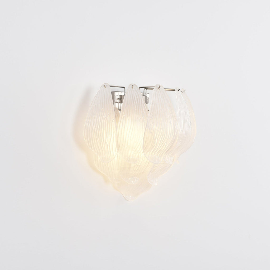Tuliva Murano Wall Light, Hardwired Wall Sconce, detail 22