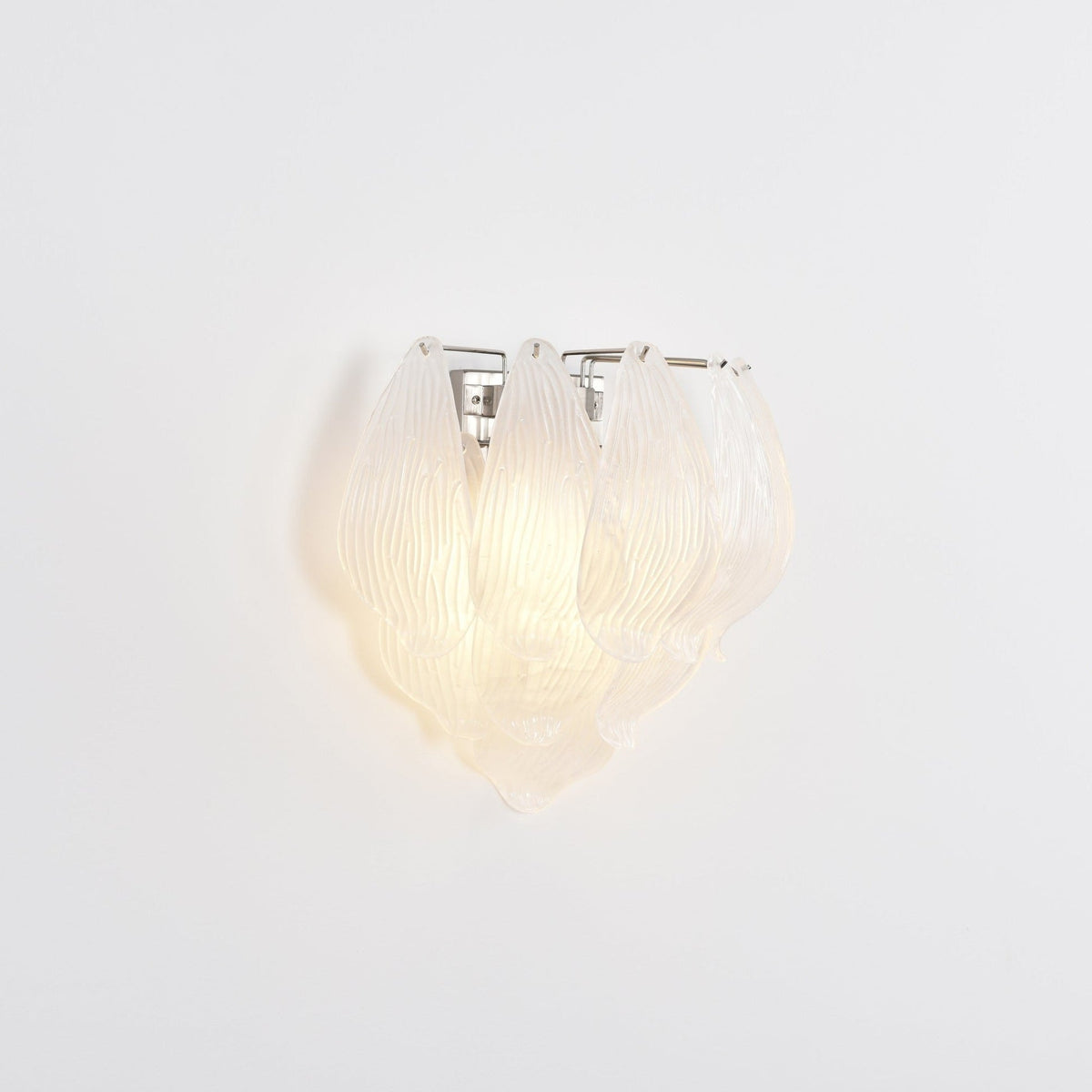 Tuliva Murano Wall Light, Hardwired Wall Sconce, detail 22
