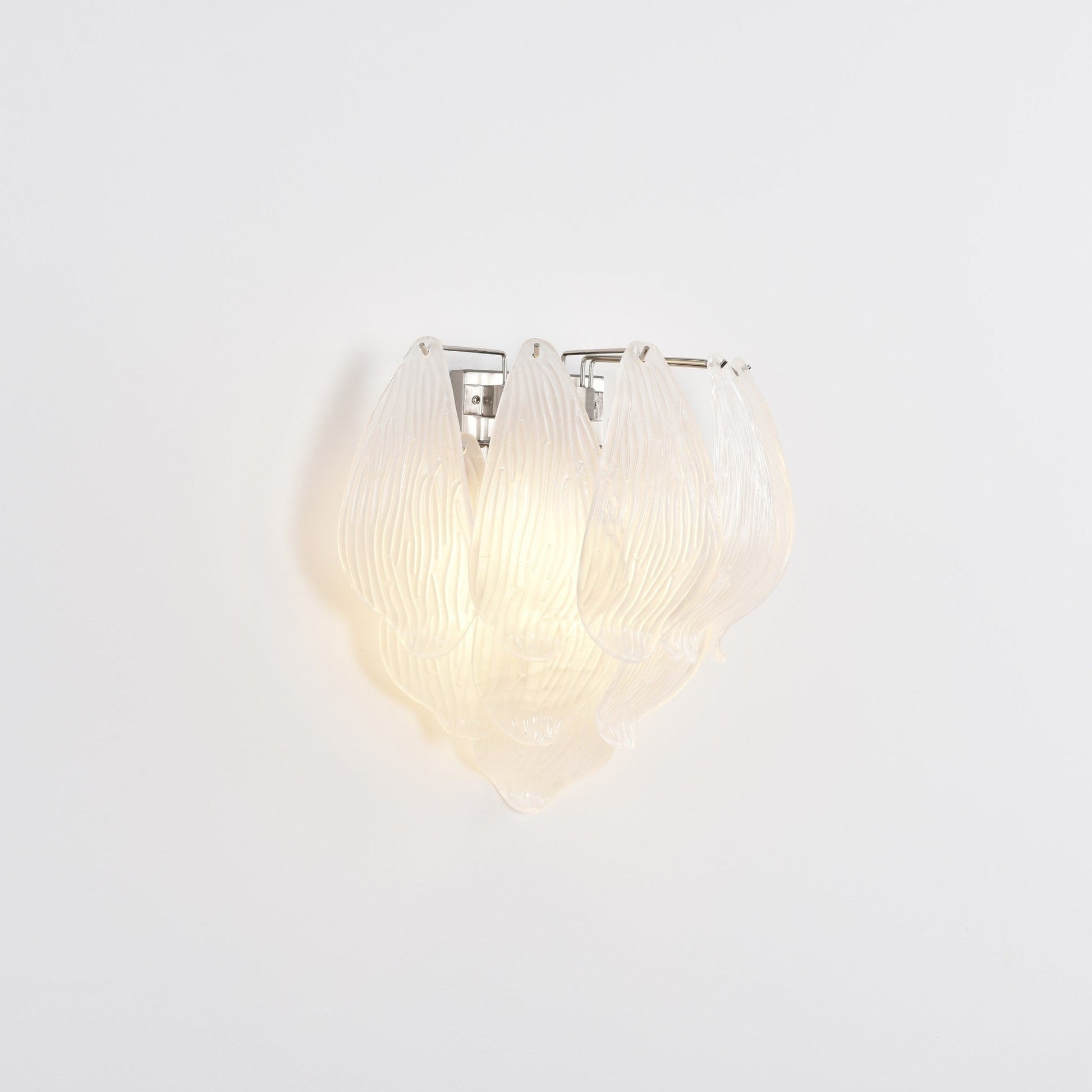 Tuliva Murano Wall Light, Hardwired Wall Sconce, detail 22