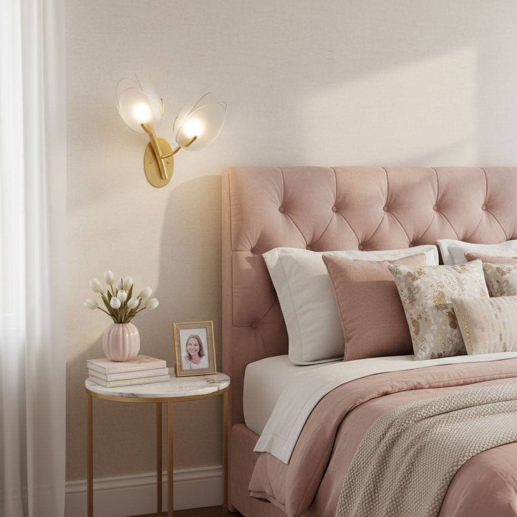 Tulyn Bloom Wall Light, Hardwired Wall Sconce, detail 11